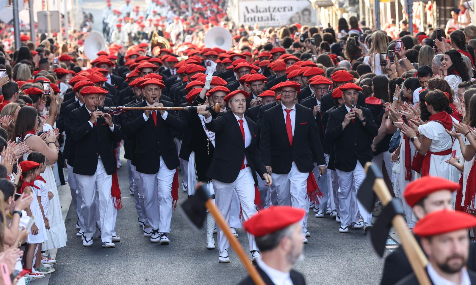 El Alarde tradicional en imágenes