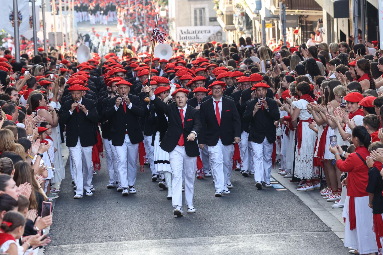 El Alarde tradicional en imágenes