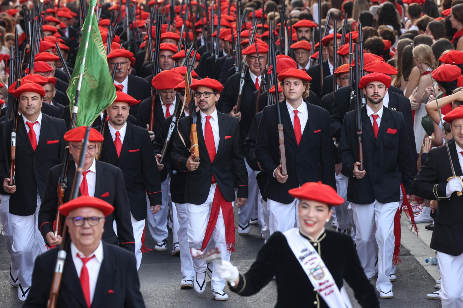 El Alarde tradicional en imágenes