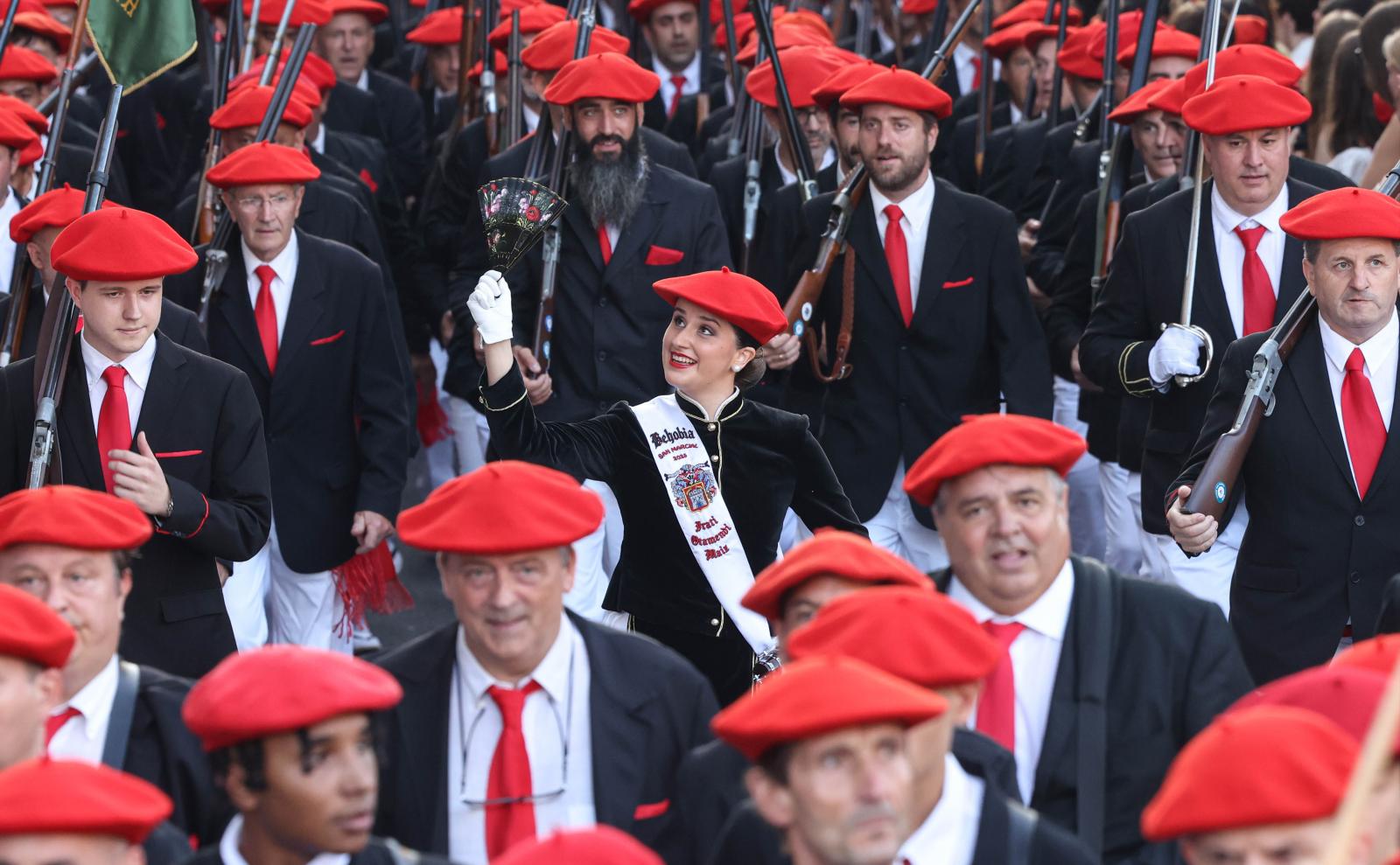 El Alarde tradicional en imágenes