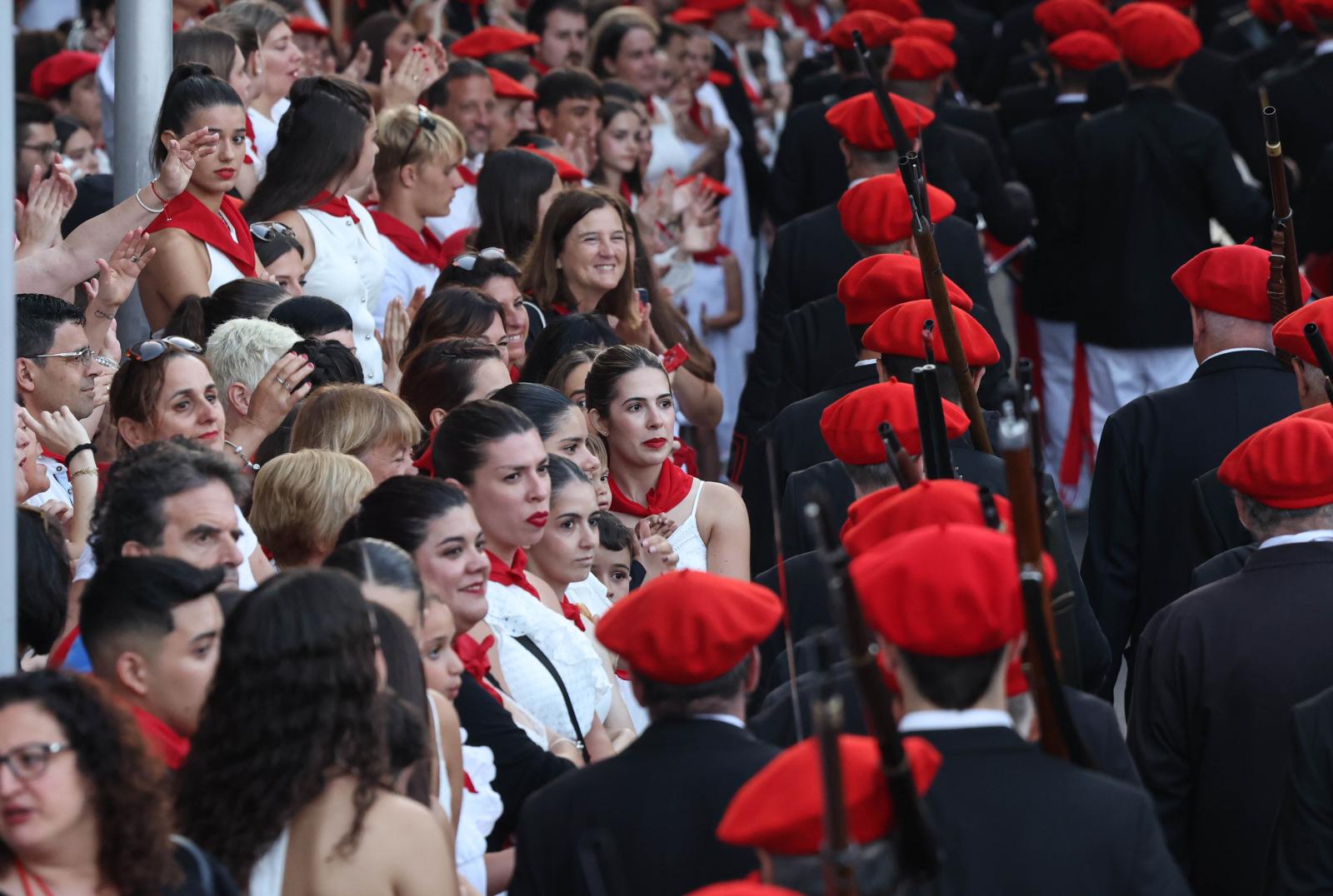 El Alarde tradicional en imágenes