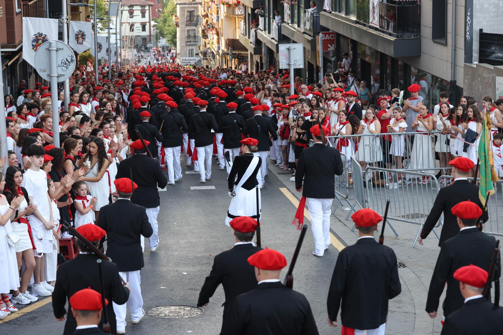 El Alarde tradicional en imágenes