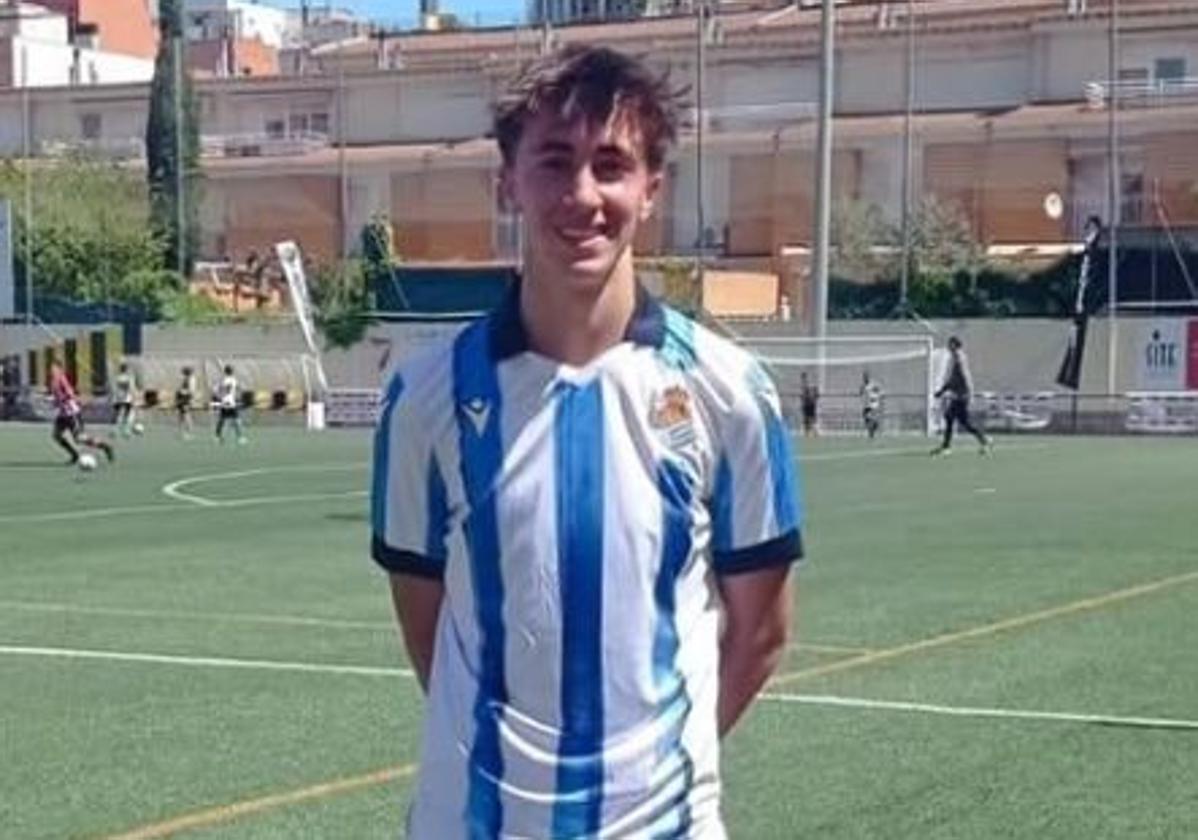 Rodrigo García 'Fati' disputó un torneo con la Real Sociedad durante la pasada Semana Santa