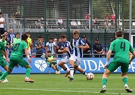 El Sanse, en su partido definitivo contra el Nàstic de Tarragona