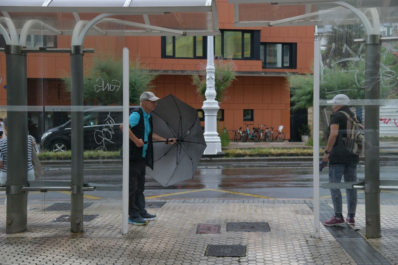 Gipuzkoa se refresca con lluvias y bajadas de temperatura