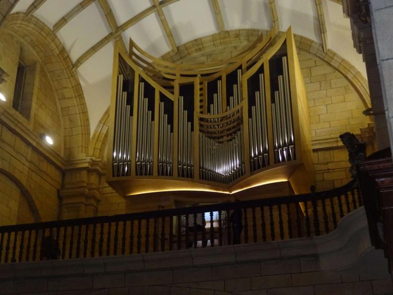 Organo de la iglesia parroquial de Orio