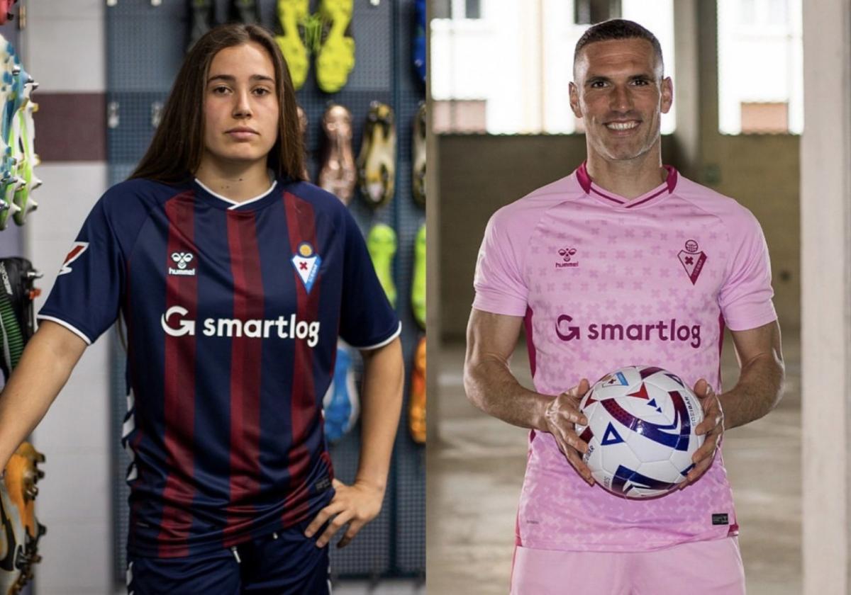 El Eibar presenta su nueva primera y tercera equipación