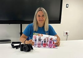 La concejala Nuria Fernández presentó la tercera edición del concurso 'Lasarte-Oria en tu objetivo'.