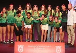 Premio para  las jóvenes  del Beti Gazte