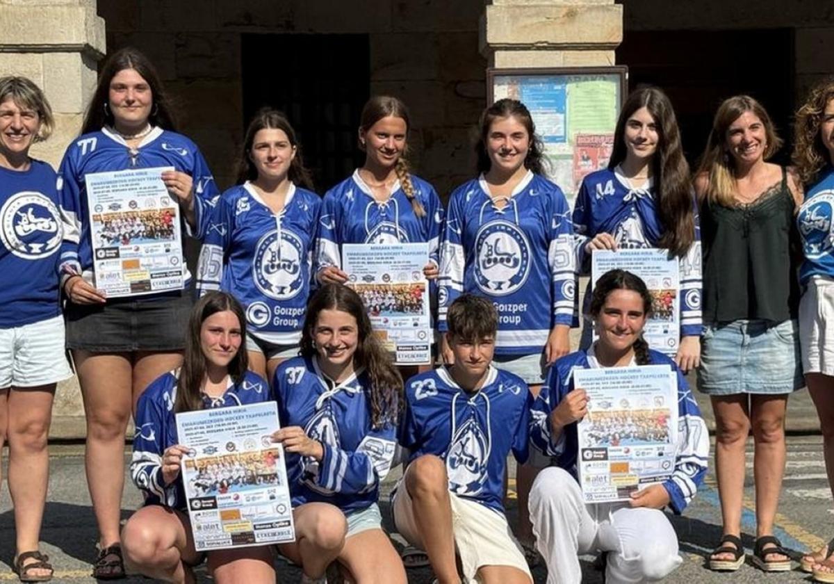 Presentación del torneo en el ayuntamiento.