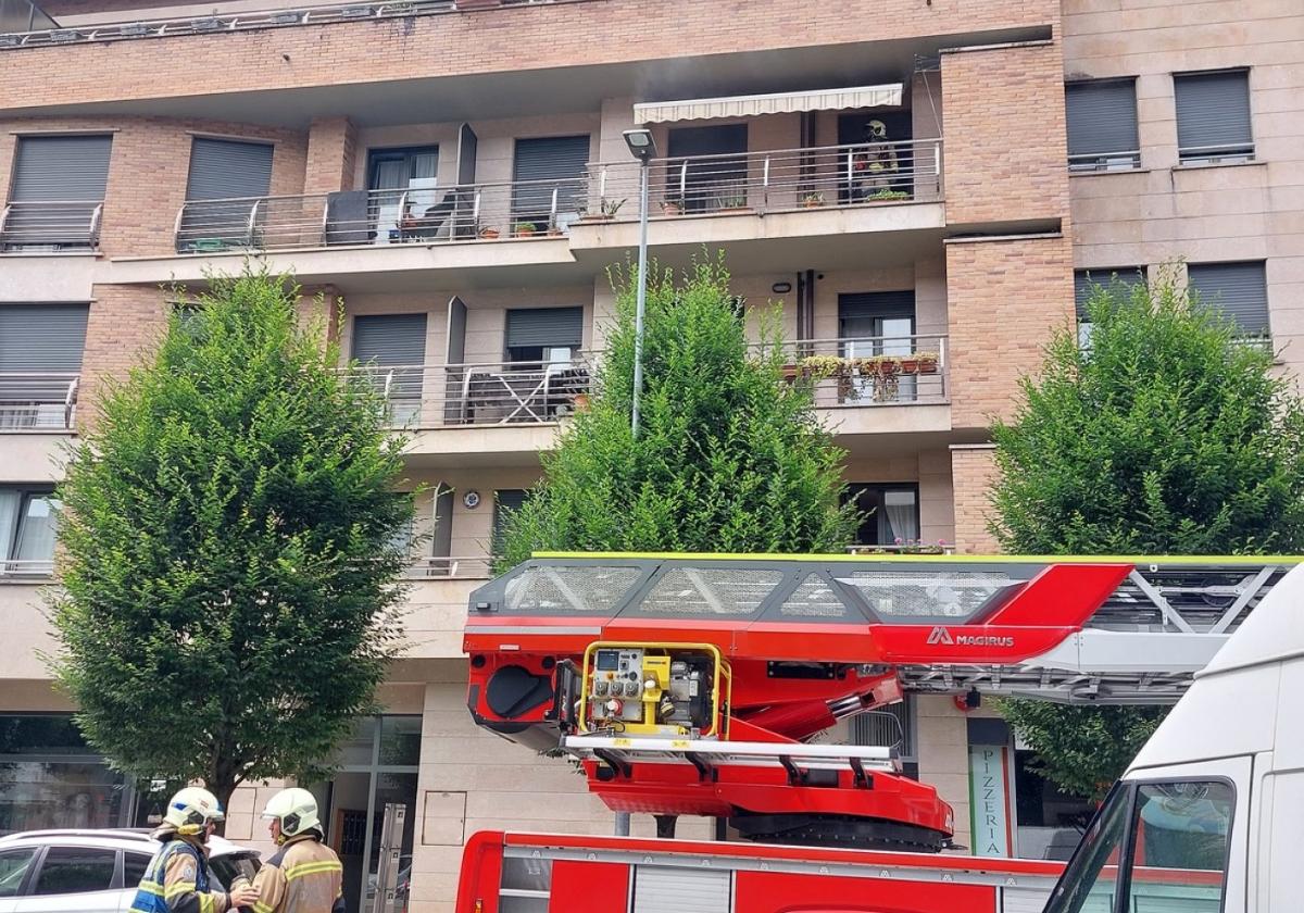 Susto en la calle Antziola