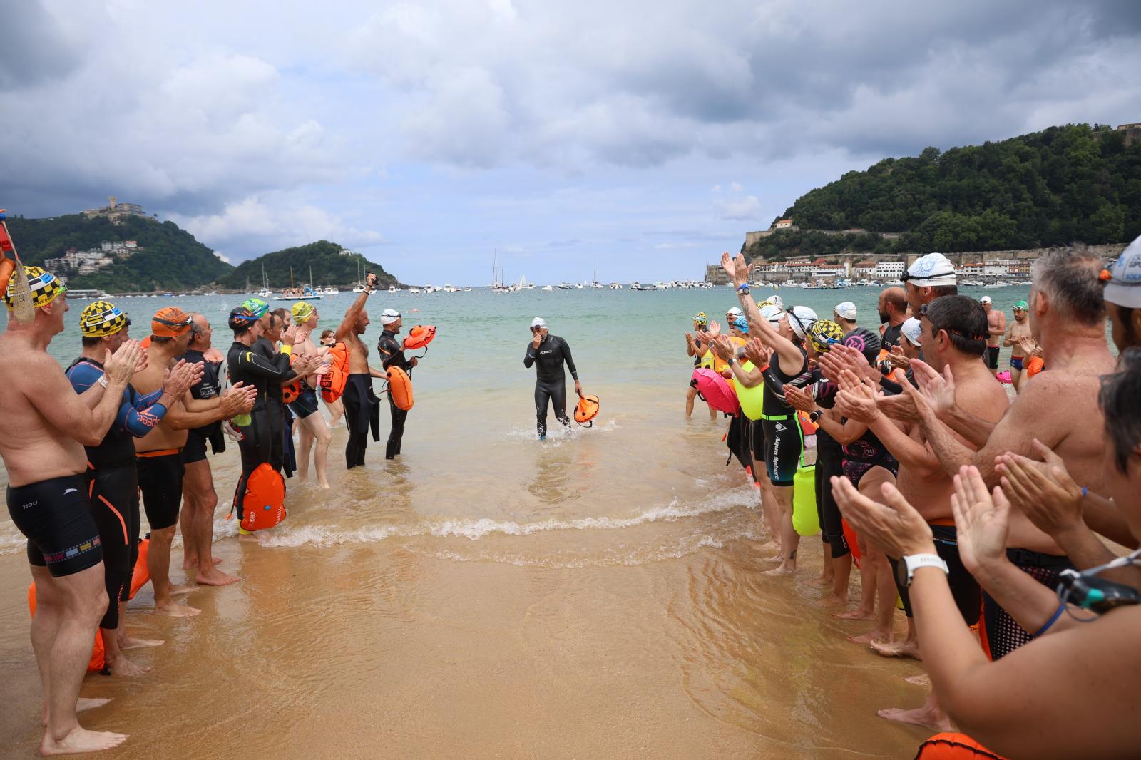 De Getaria a Donostia por la esclerosis múltiple