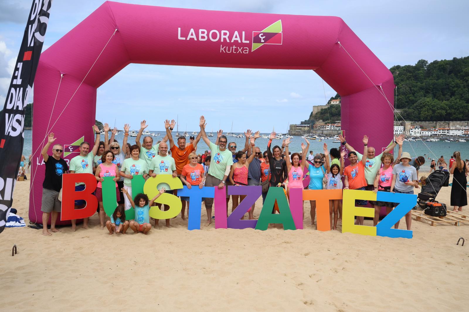De Getaria a Donostia por la esclerosis múltiple