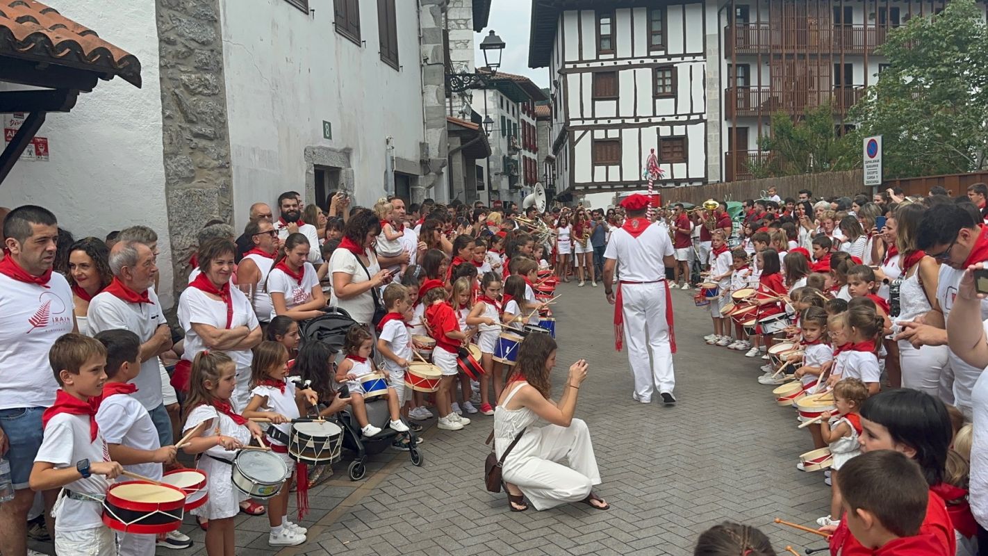 Lesaka también disfruta de sus Sanfermines