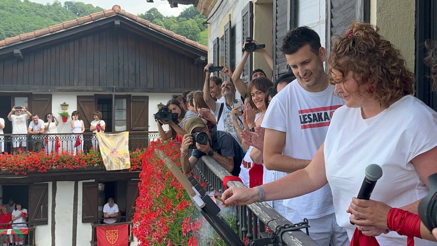 Lesaka también disfruta de sus Sanfermines