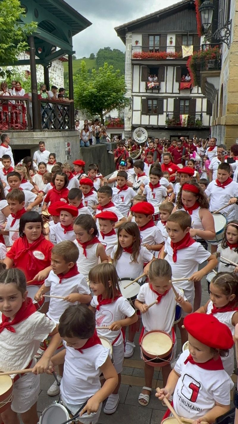 Lesaka también disfruta de sus Sanfermines
