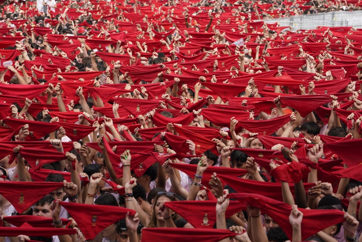 Ambientazo en San Fermín