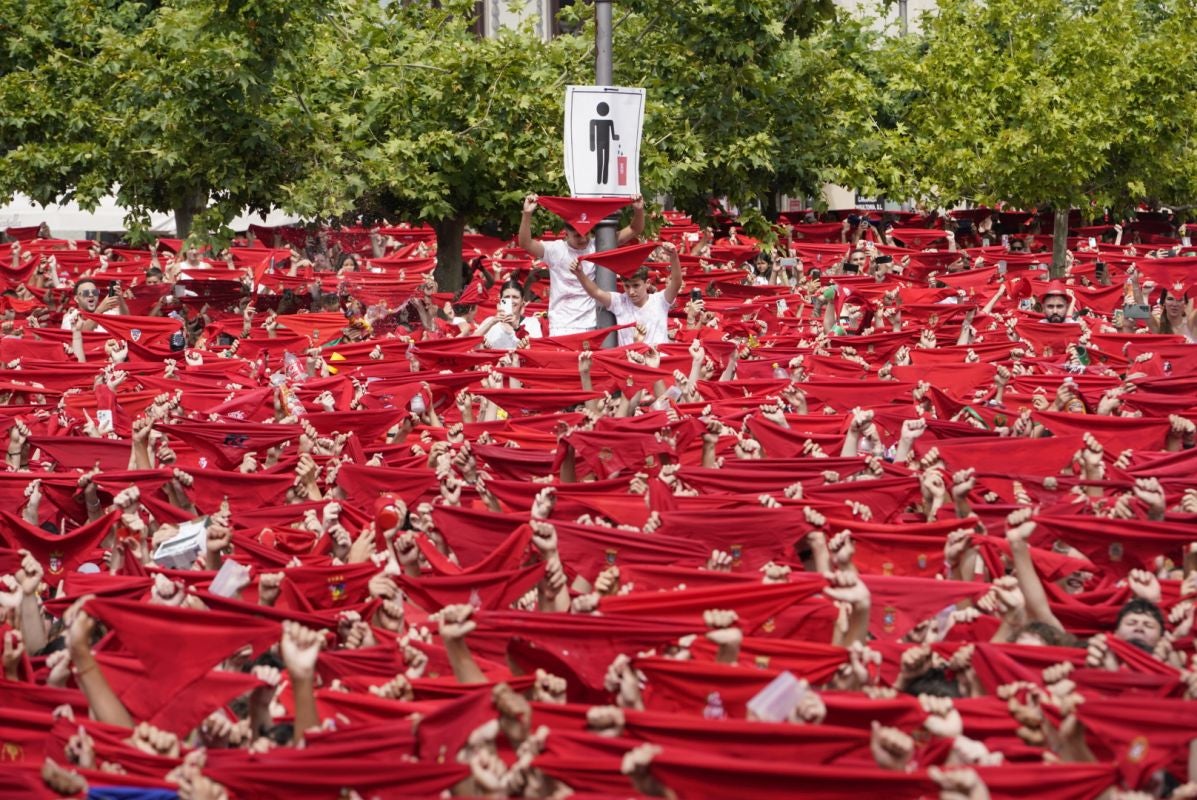 Ambientazo en San Fermín