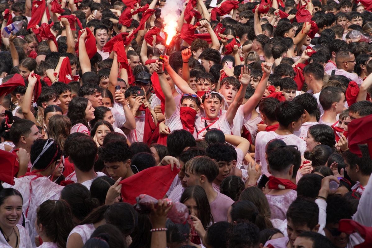 Ambientazo en San Fermín