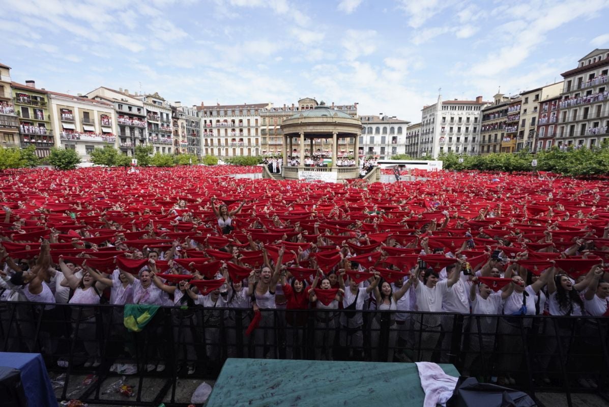 Ambientazo en San Fermín
