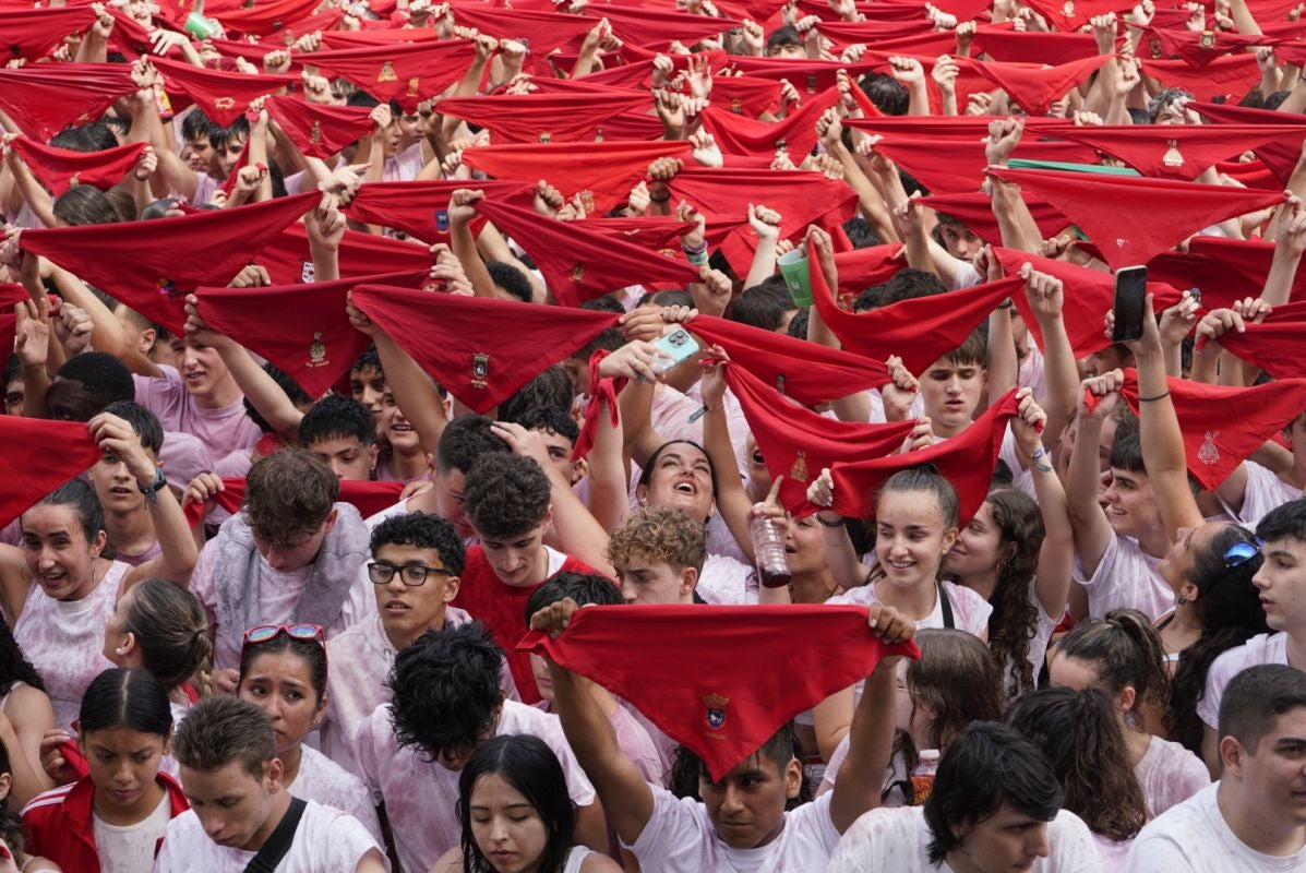 Ambientazo en San Fermín