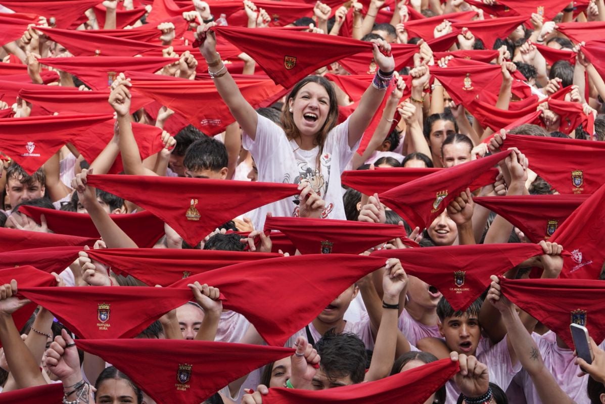 Ambientazo en San Fermín