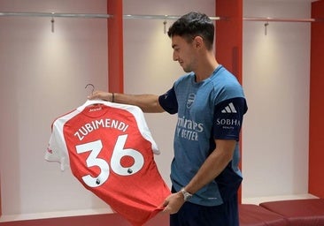 El guiño a la Real de Zubimendi con el número que llevará en el Arsenal