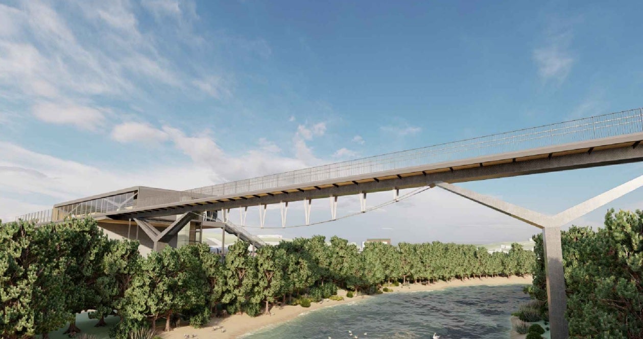 Así será la estación de tren de Cercanías de Astigarraga