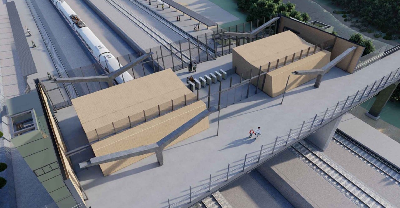 Así será la estación de tren de Cercanías de Astigarraga