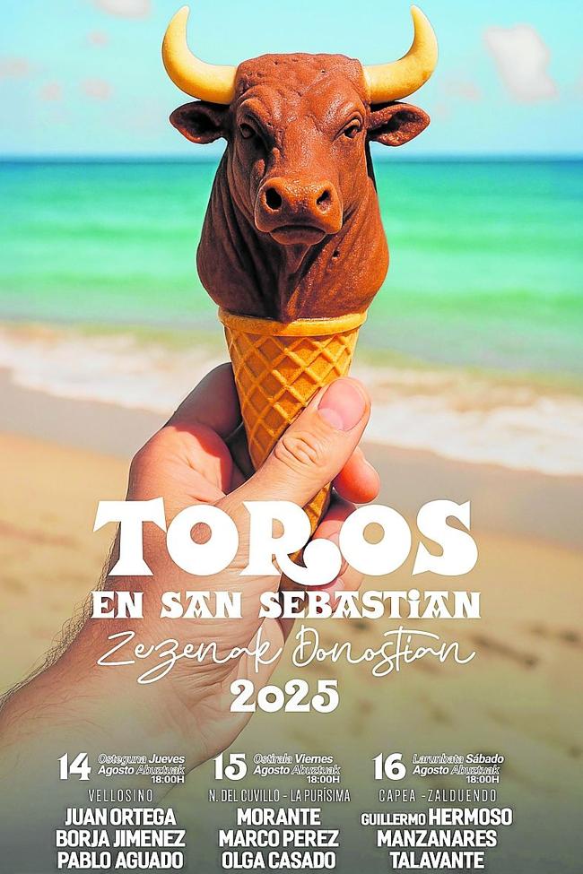 Cartel completo de la feria taurina de Semana Grande.