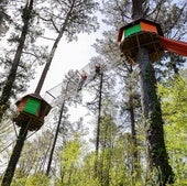 El parque de aventuras a media hora de San Sebastián ideal para pasar el día con niños