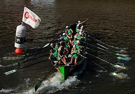 ORSA-Hondarribia toma una de las ciabogas en la primera regata de la liga.