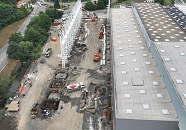 Instalaciones de Fagor Arraste en obras por ampliación