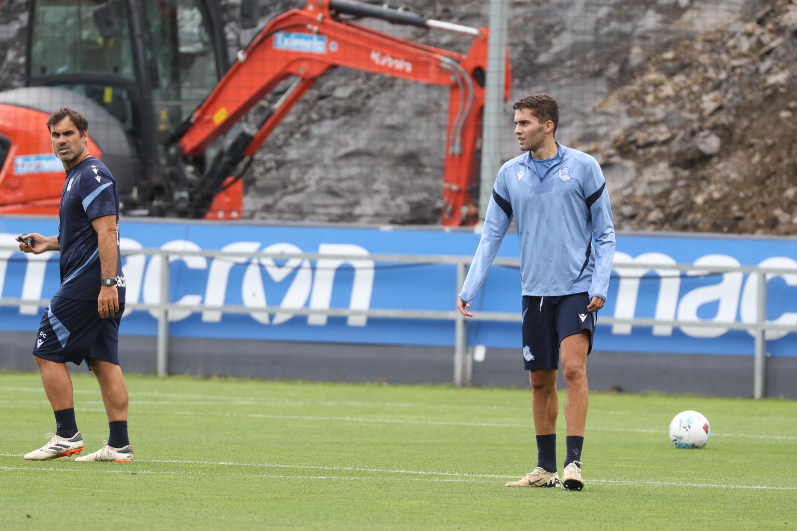Entrenamiento al calor de la afición