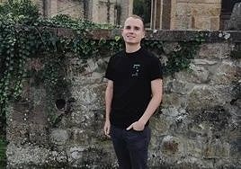 Julen Apella, iazko deialdiko irabazlea.