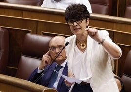 Maribel Vaquero, durante su intervención en el Congreso.