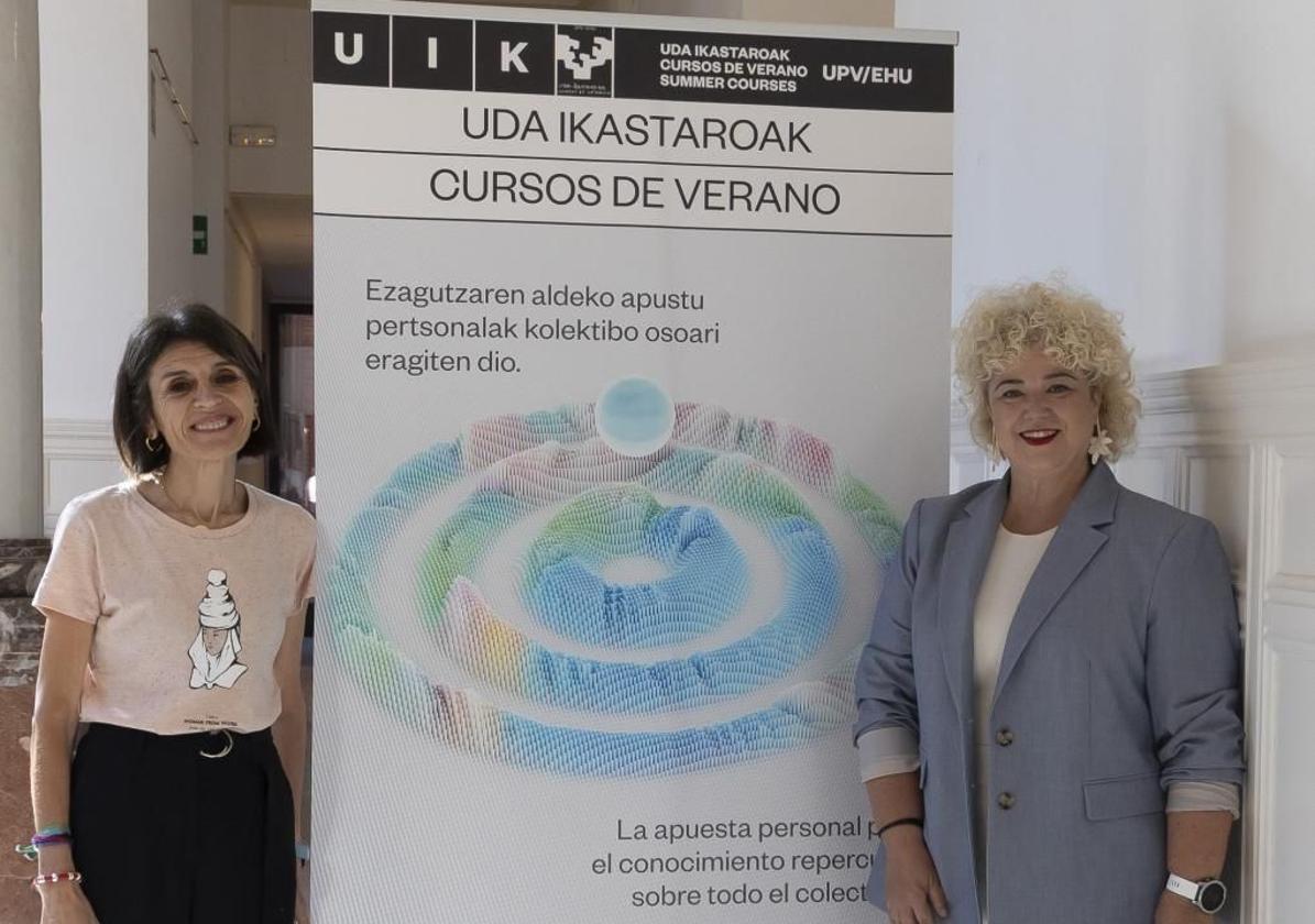 Nerea Malgosa y Maite Peña han abierto el curso de verano 'Ecosistemas locales de cuidados: comunidad, territorio e innovación'