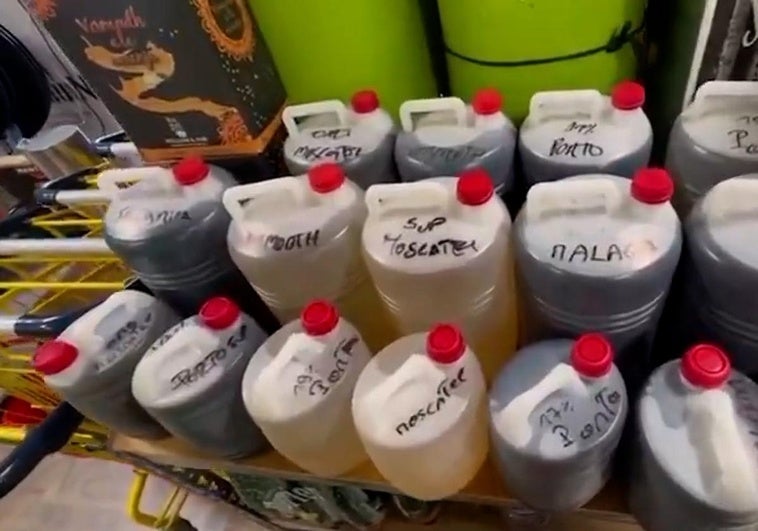 Requisan más de 230 litros de bebidas alcohólicas sin etiquetar en un establecimiento de Behobia