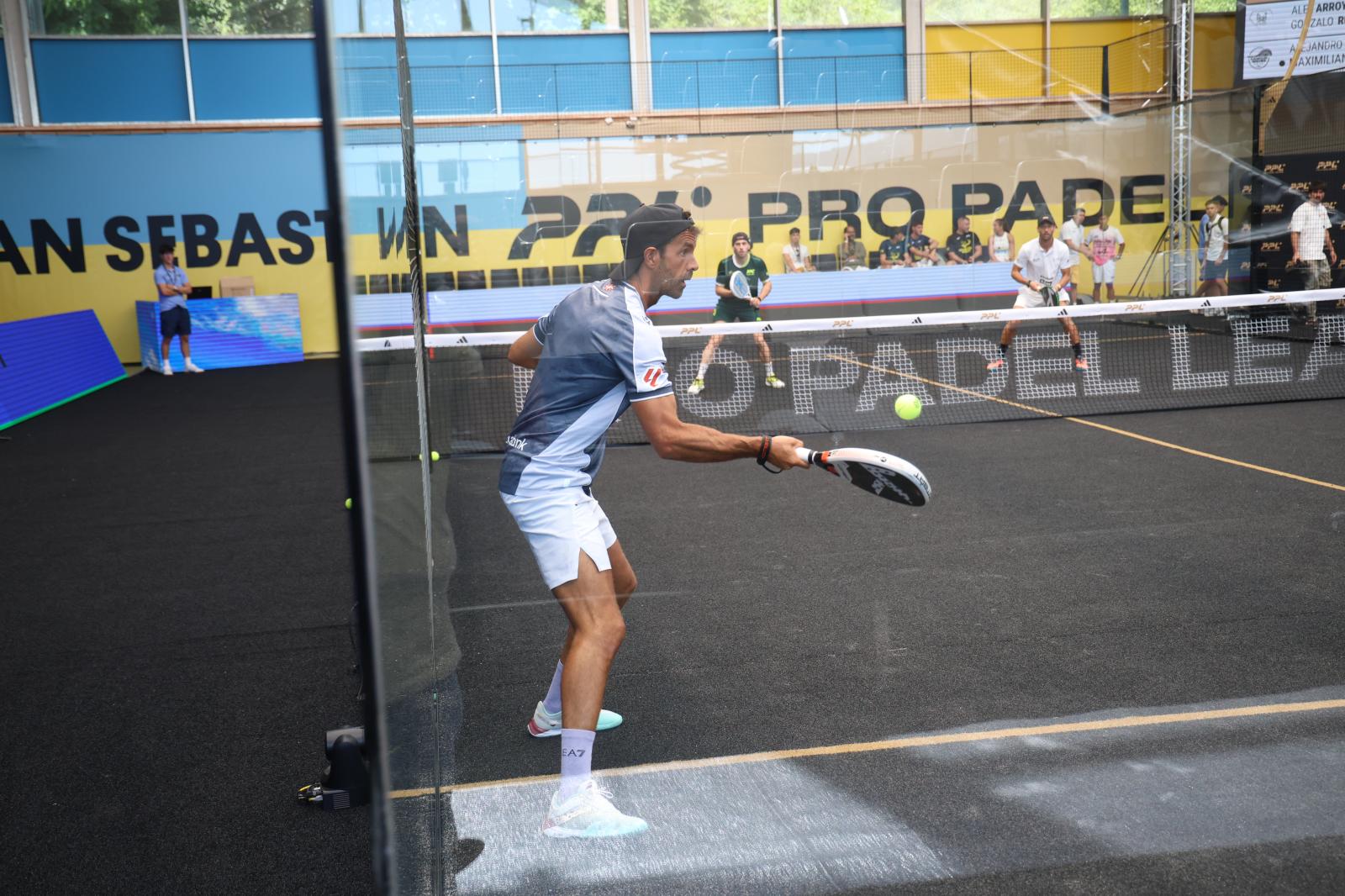 Xabi Prieto y Fernando Llorente se miden a las estrellas del Pro Padel League