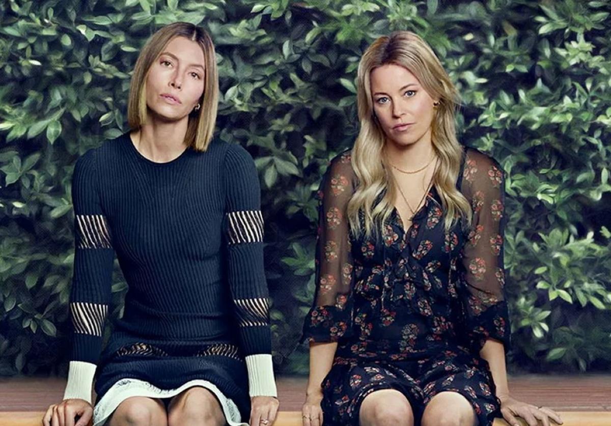 Las dos hermanas protagonistasde la serie estadounidense.