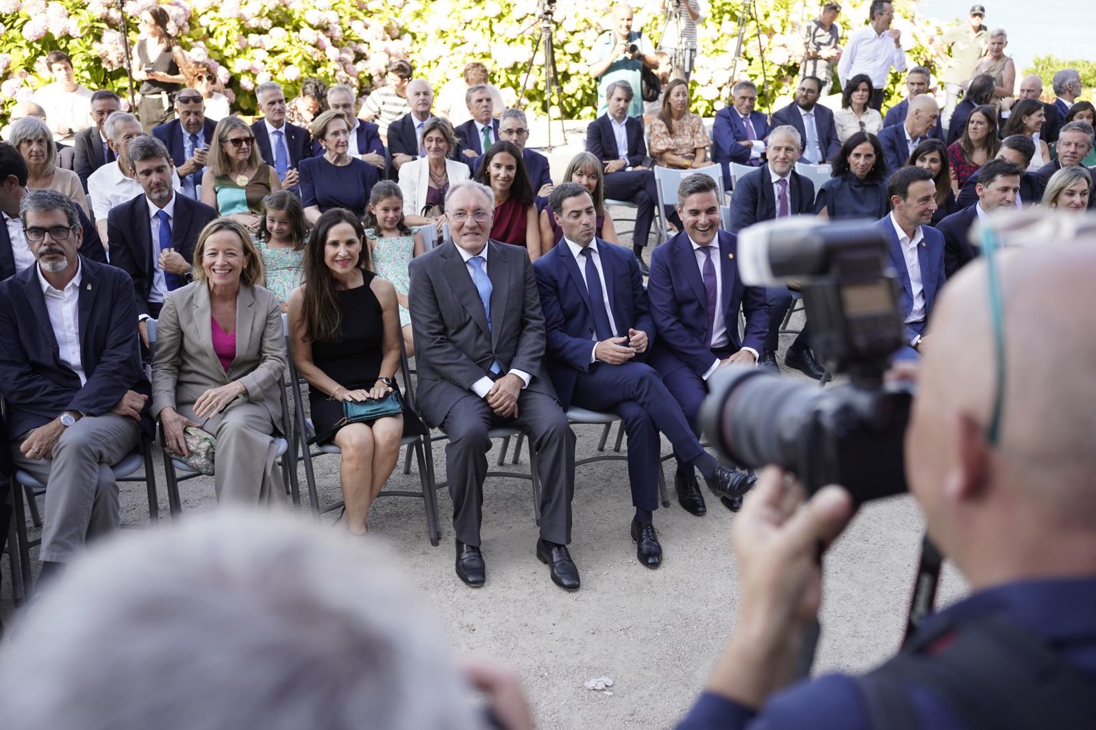 Los Korta premian a Jainaga en una defensa del arraigo de las empresas vascas