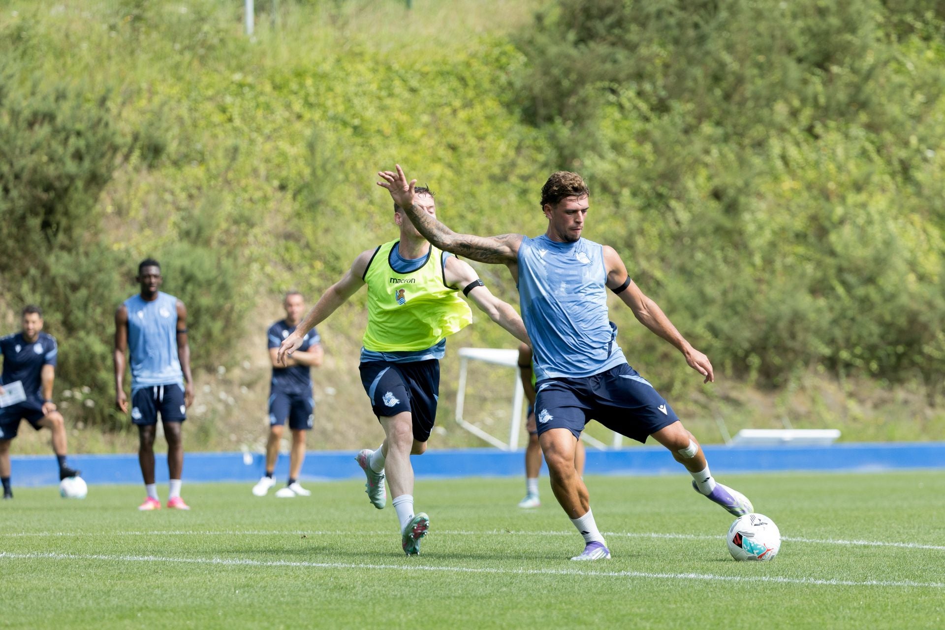 Sudor y goles para completar la primera semana de pretemporada