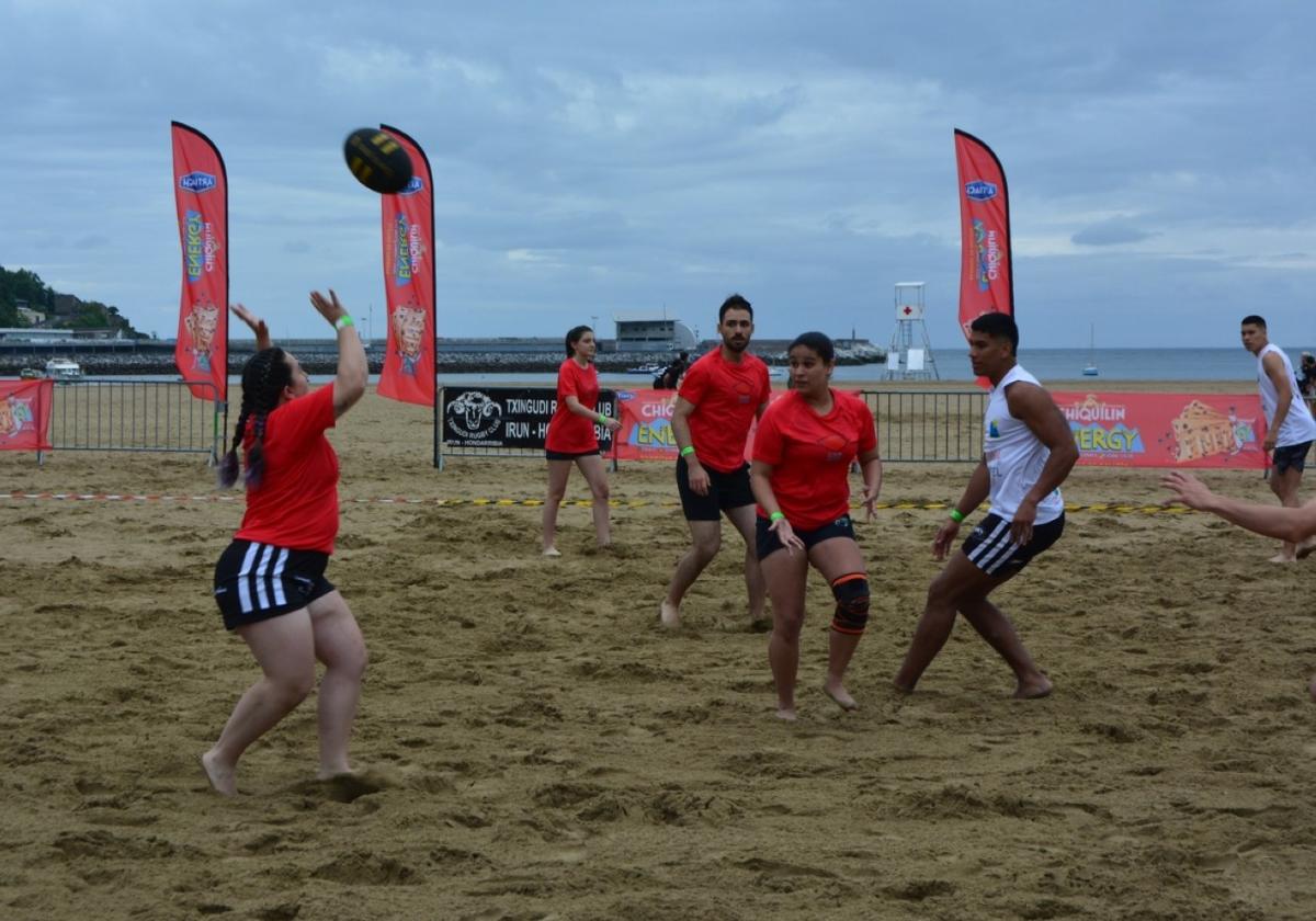 Los partidos se jugarán en varios campos en la playa de Hondarribia.