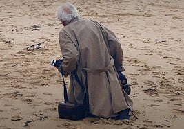 Jaime Chávarri en La Concha, imagen de 'El último arrebato, de Marta Medina y Enrique López Lavigne, sobreI ván Zulueta y su mítica 'Arrebato'.