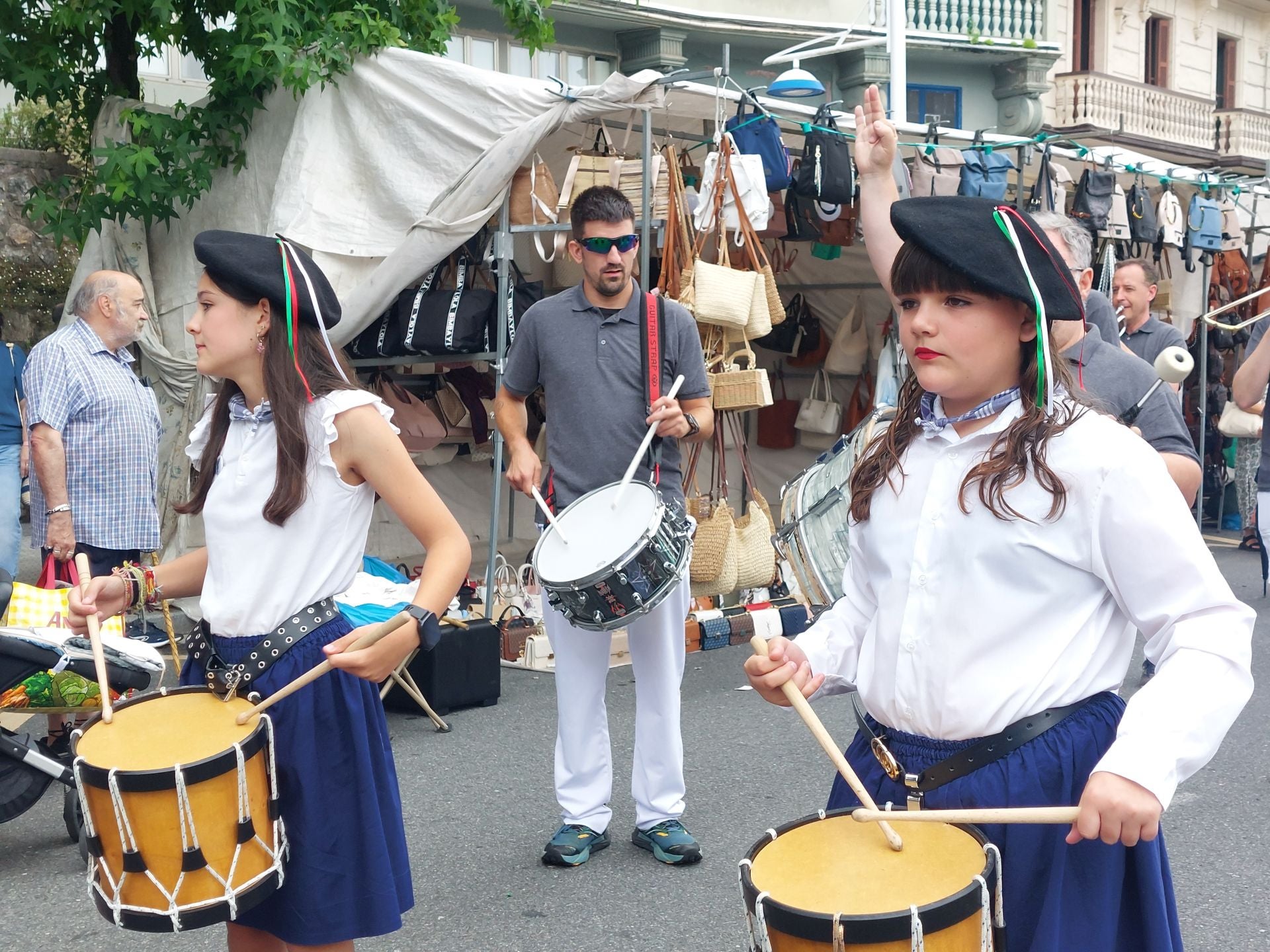 Las fiestas del Carmen, en Trintxerpe