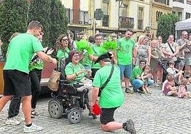 Ana Mosquera quiso agradecer a su marido Juanjo Uria todo lo que hace por ella
