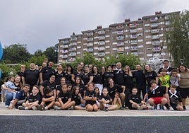 Organizadores y colaboradores de las fiestas.