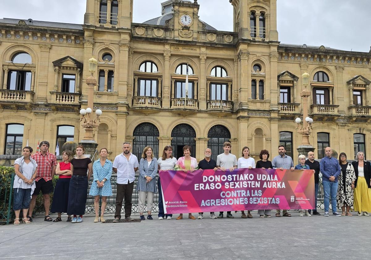 El Ayuntamiento de Donostia lamenta que «el machismo y las agresiones se extienden por toda la sociedad y en todas las clases sociales»