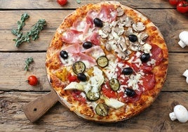 ¿A qué debe su nombre la pizza 'cuatro estaciones'?