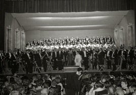 Estreno de 'La Atlántida' en la Quincena de 1962.